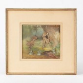ORIGINAL BAMBI ANIMATION CEL O