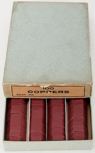 ORIGINAL BOX OF 100 RED FARO