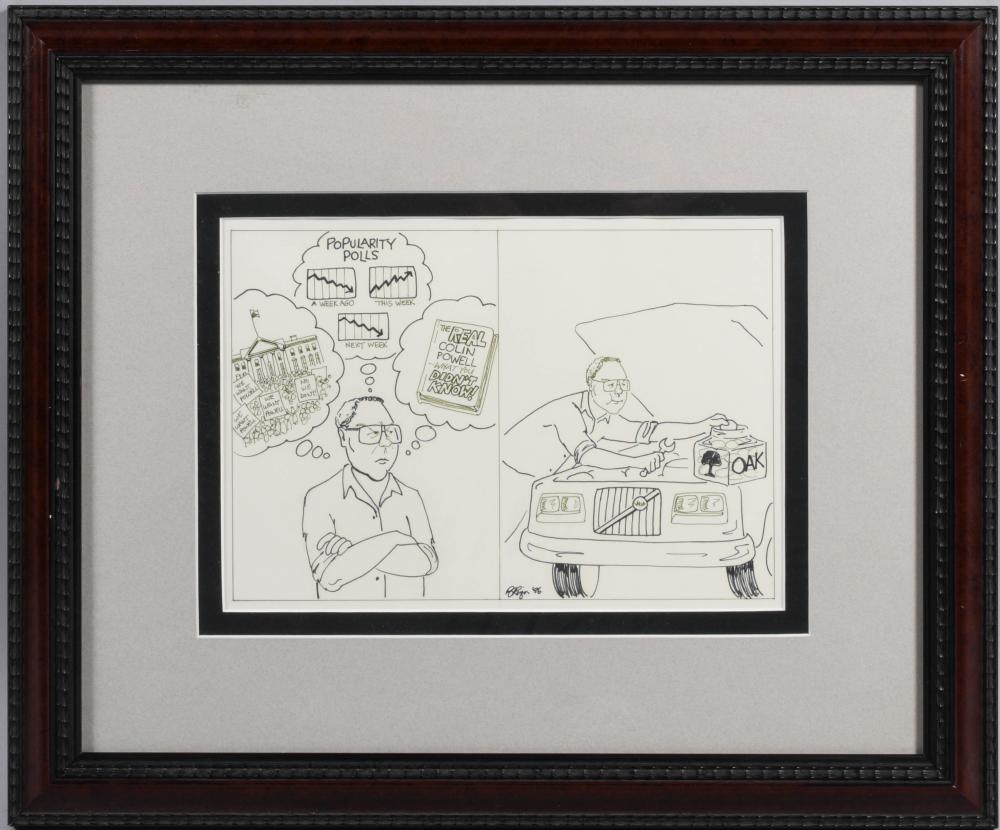 ORIGINAL CARTOON OF GENERAL