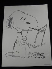 Original Charles Shulz sketchi