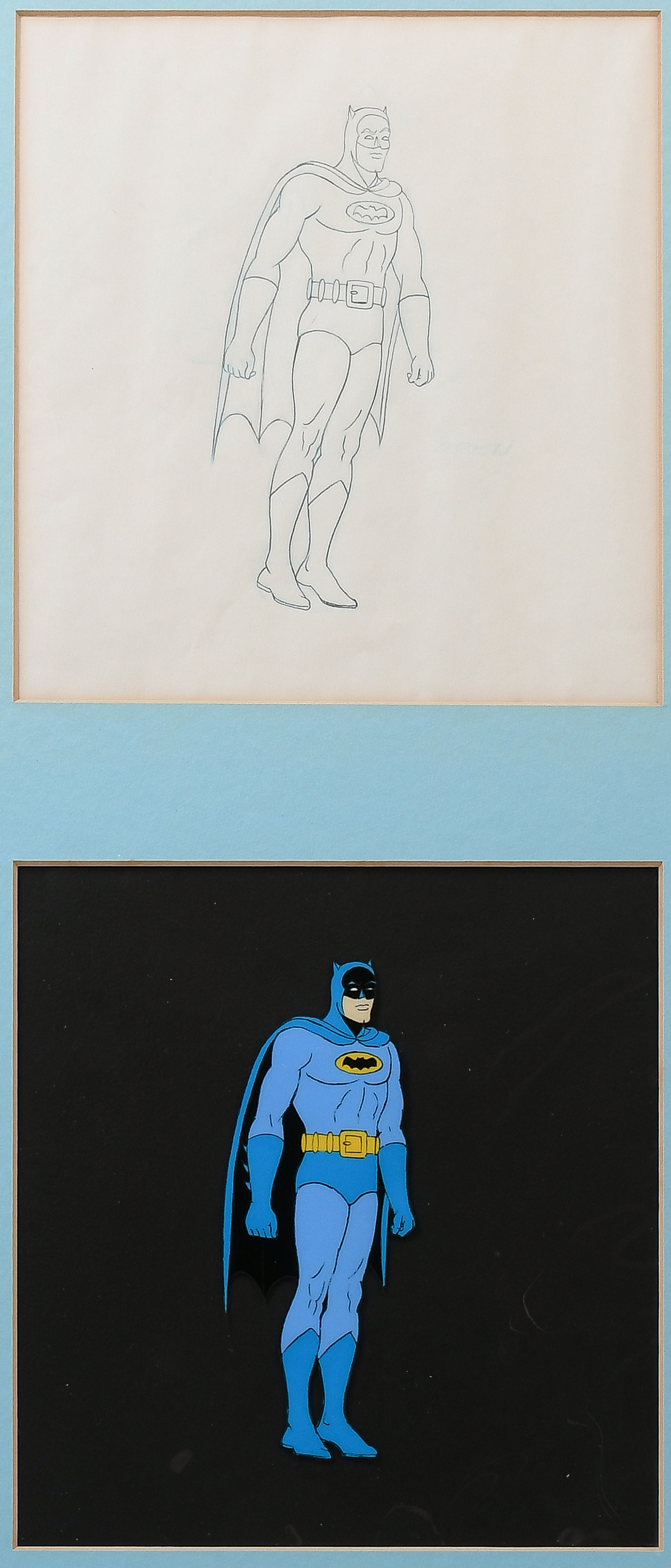 ORIGINAL COLOR ANIMATION CEL OF