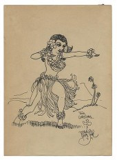 ORIGINAL DRAWING OF CHRYSTAL D