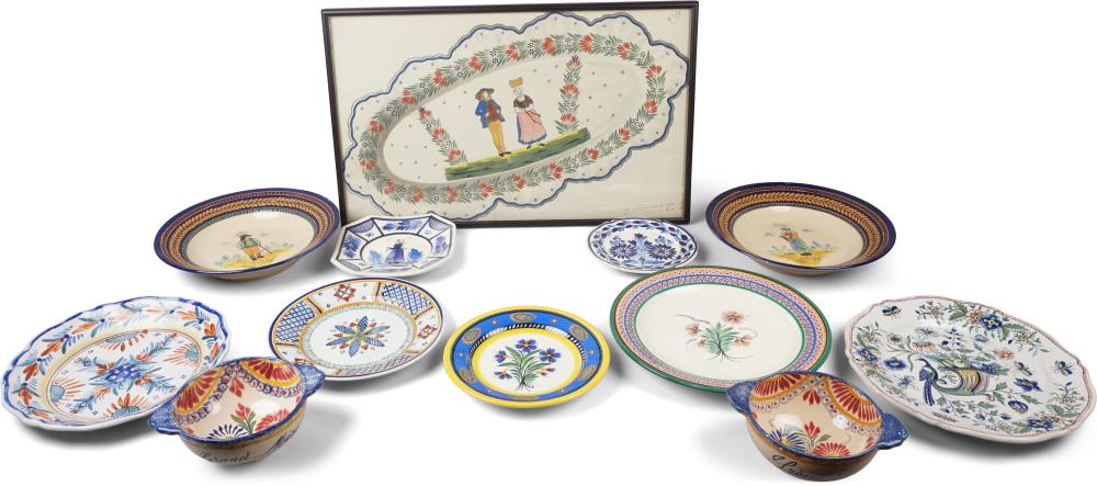 ORIGINAL FRAMED QUIMPER DESIGN