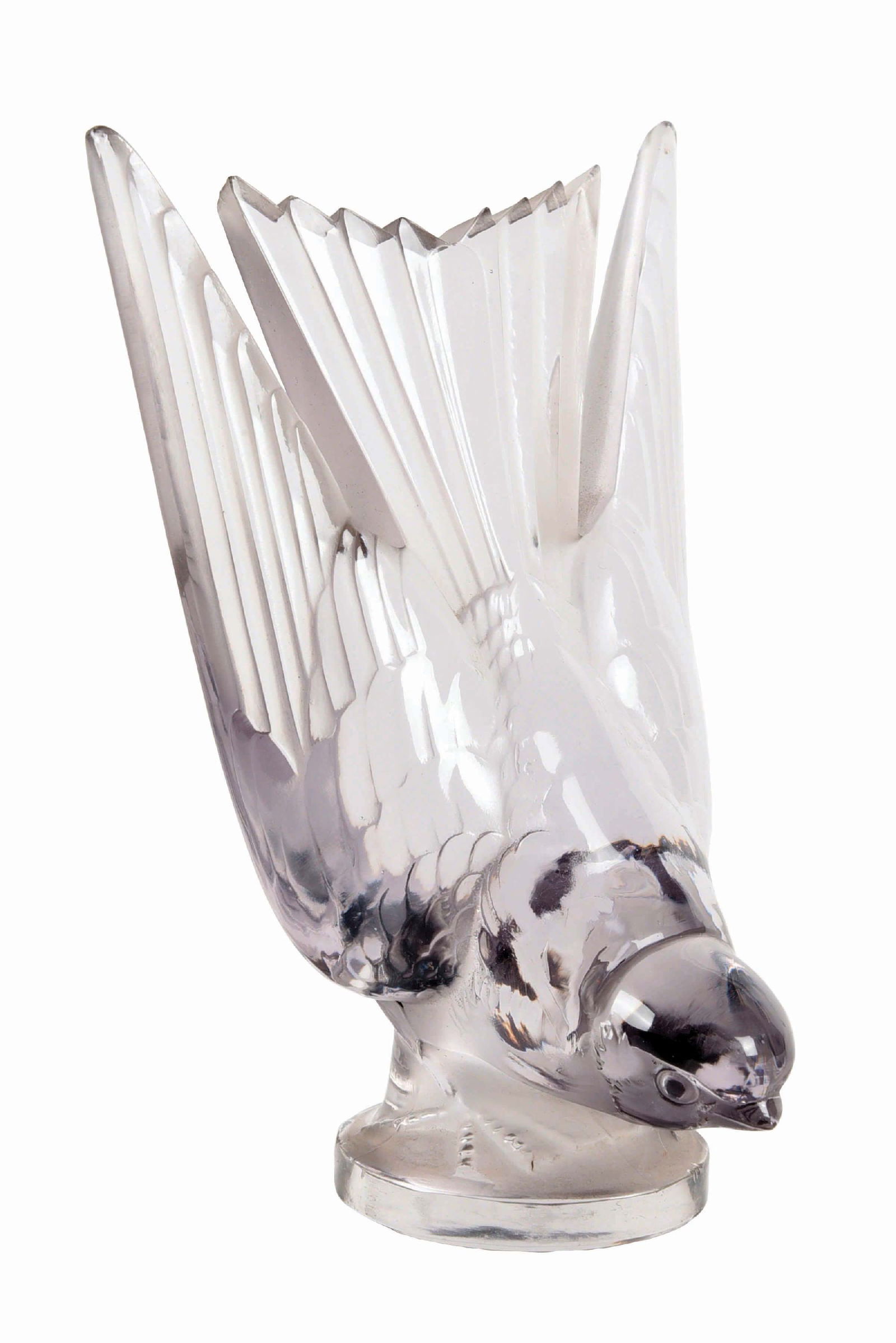 ORIGINAL LALIQUE HIRONDELLE CAR