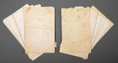 ORIGINAL MANUSCRIPTS BY GEORGE