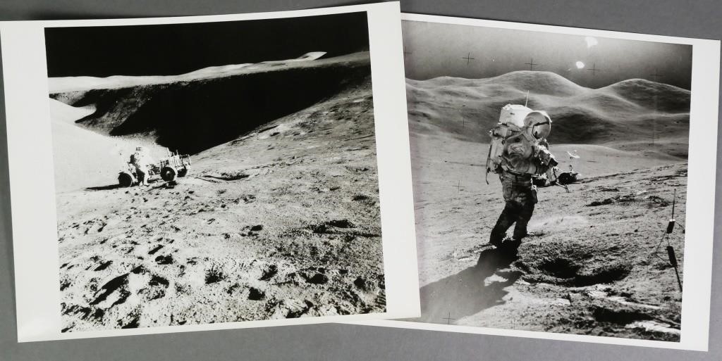 ORIGINAL NASA APOLLO 15 MOON WALK
