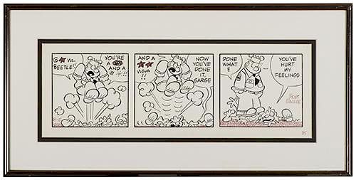 ORIGINAL NEWSPAPER COMIC STRIP