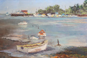 ORIGINAL OIL PAINTING BY ED FU
