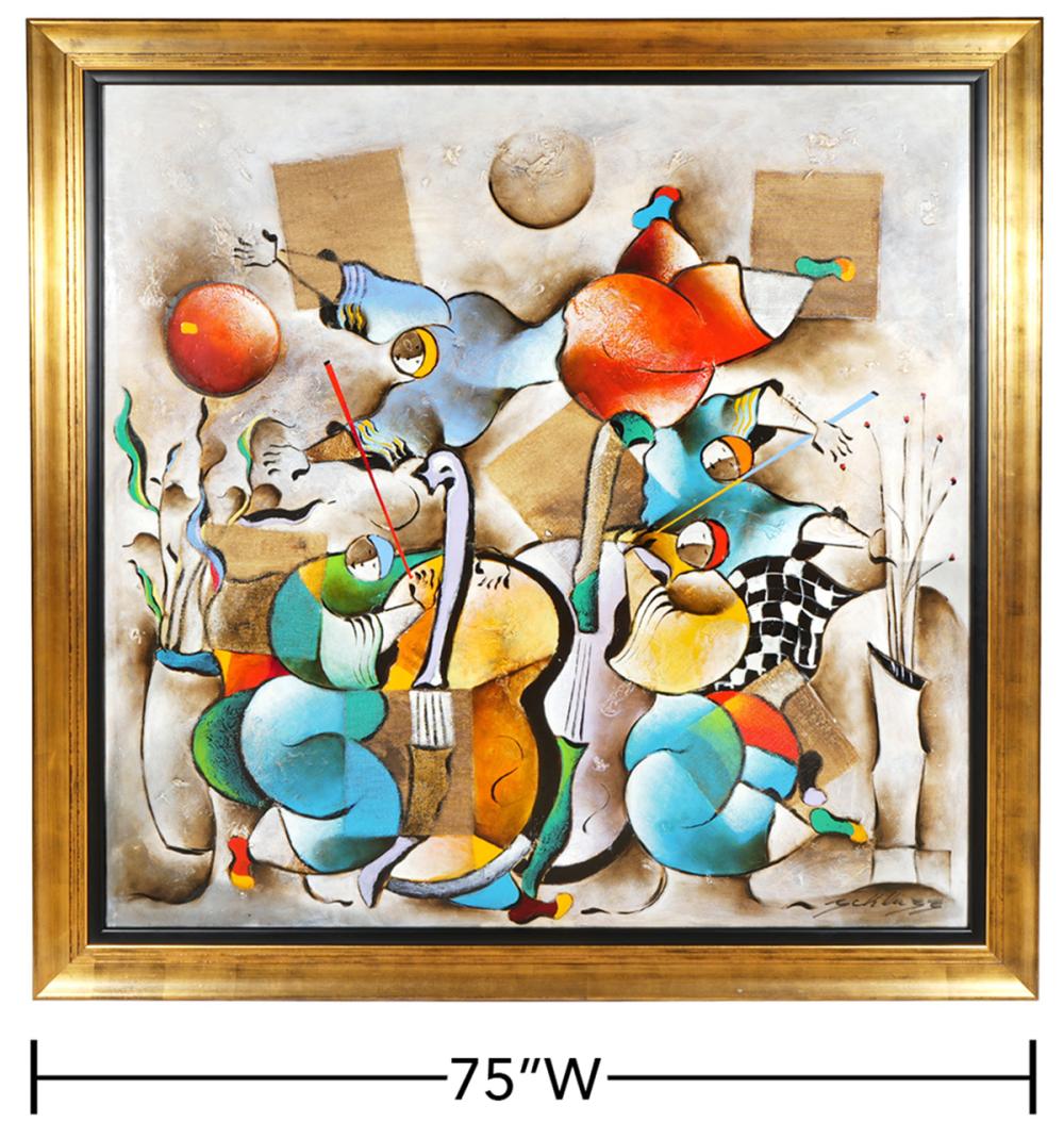 ORIGINAL PAINTING DAVID SCHLUSS