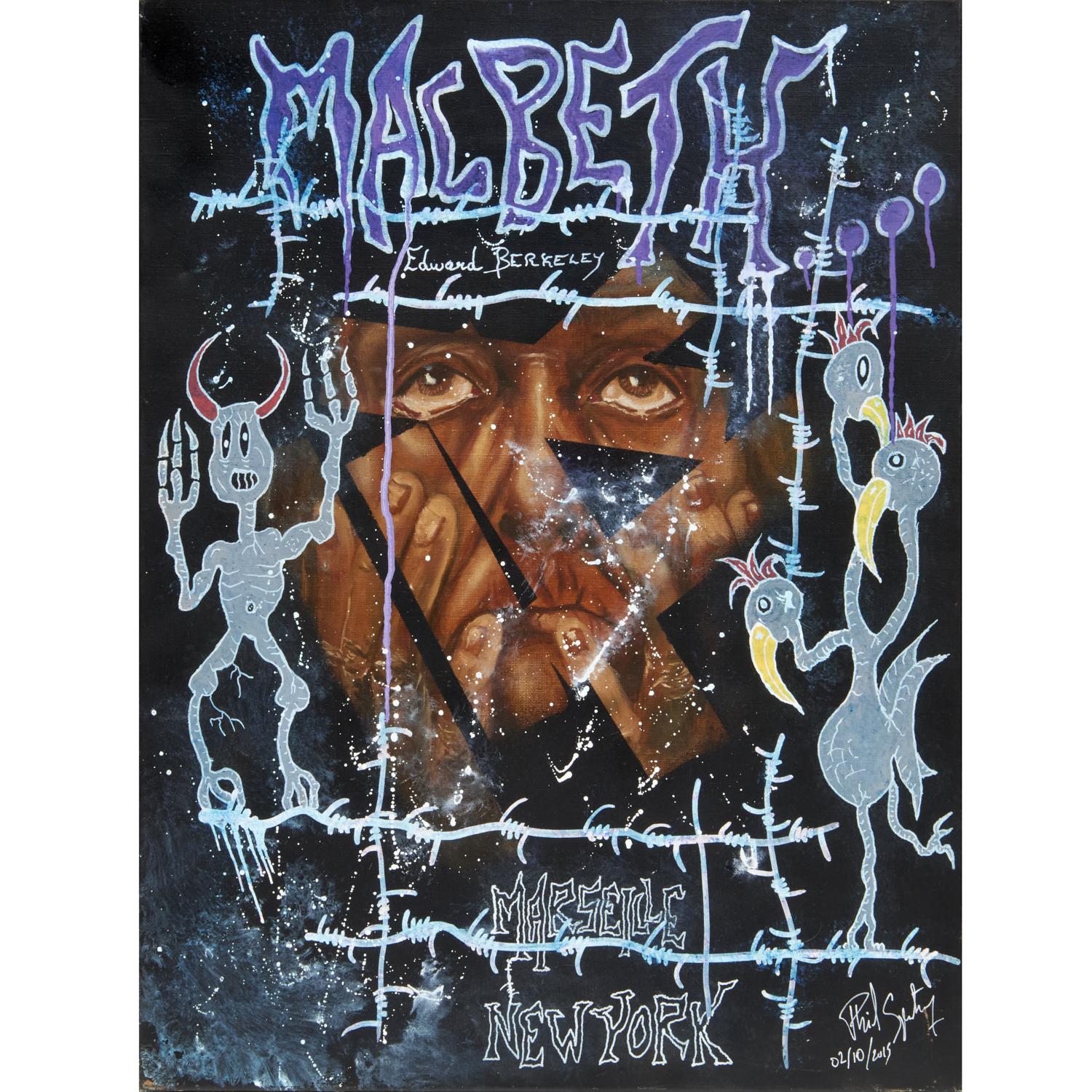 ORIGINAL PAINTING FOR MACBETH