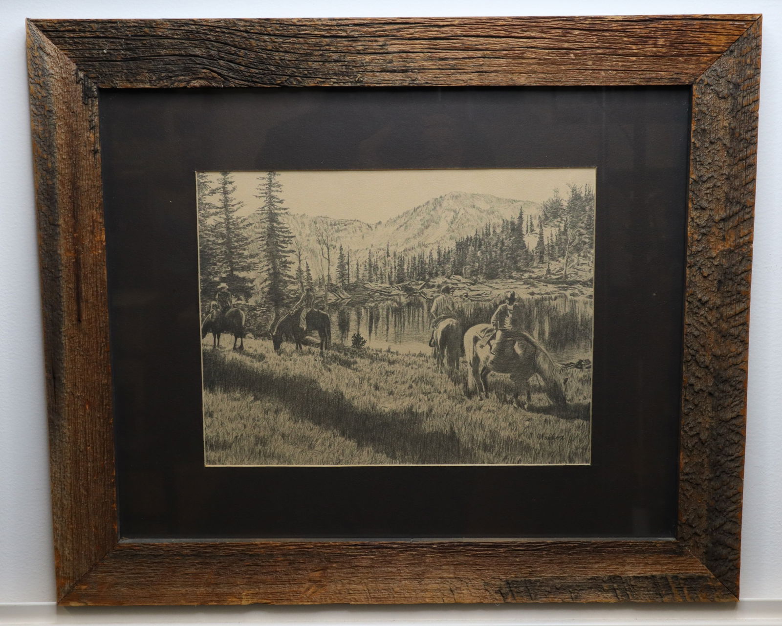 ORIGINAL PENCIL DRAWING BY TERRY