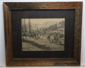 ORIGINAL PENCIL DRAWING BY TER
