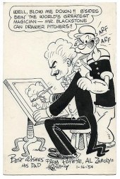 ORIGINAL POPEYE CARTOON BY THE