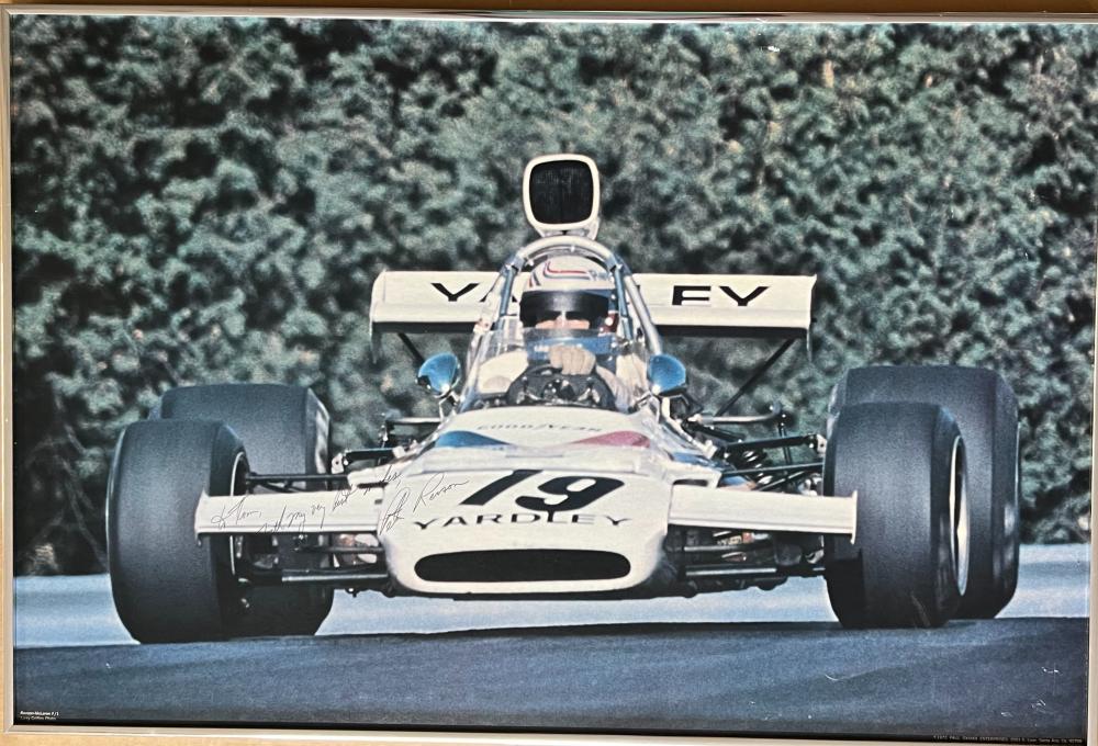 ORIGINAL POSTER OF PETER REVSON