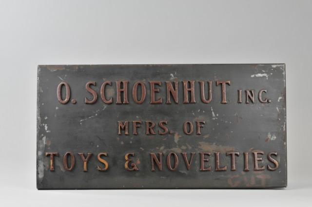 ORIGINAL SCHOENHUT COMPANY SIGN