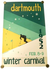 ORIGINAL VINTAGE 1952 DARTMOUT