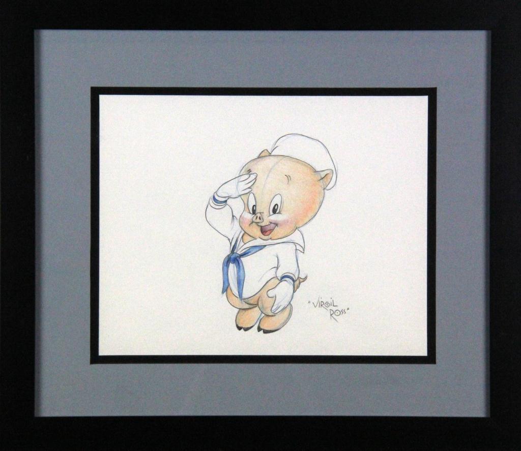 Original Virgil Ross Porky Pig
