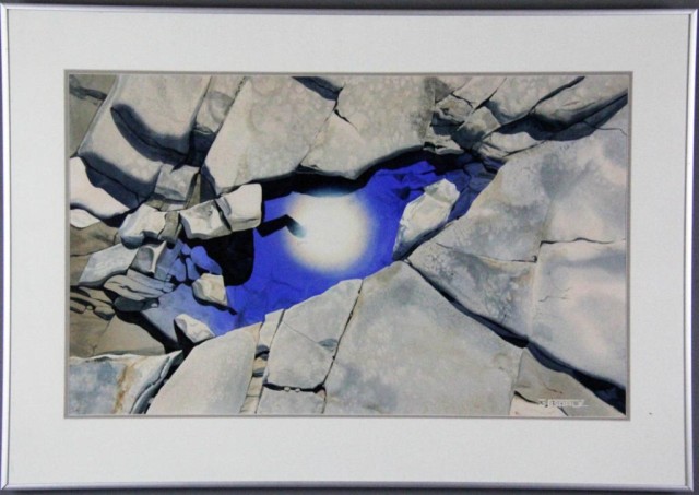 Original Watercolor signed Greg