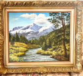 ORIGIONAL "LILLIAN HAUGUE" OIL
