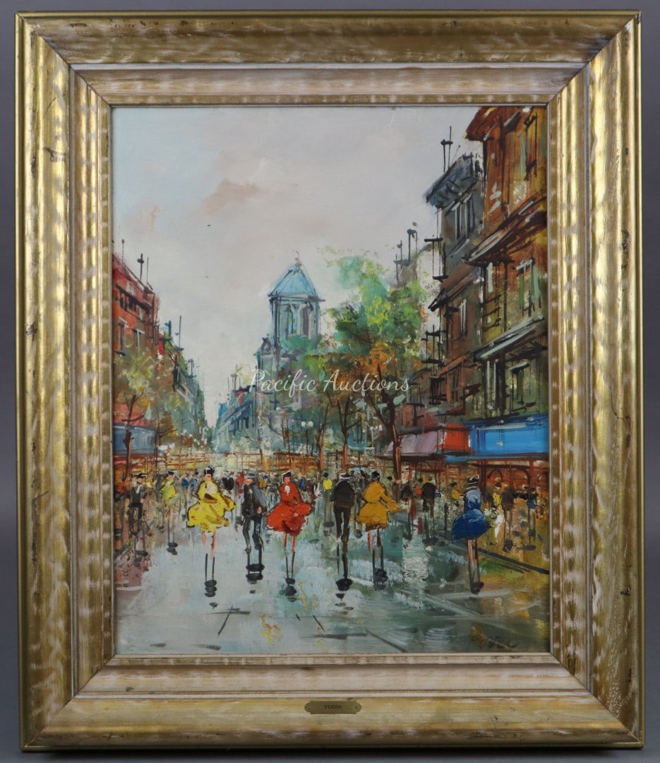 ORIGNAL OIL PAINTING PARIS,