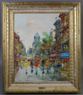 ORIGNAL OIL PAINTING PARIS, SI