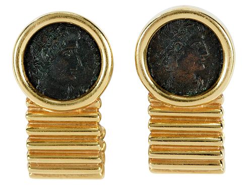 ORLANDA OLSEN 18KT. EARCLIPSeach