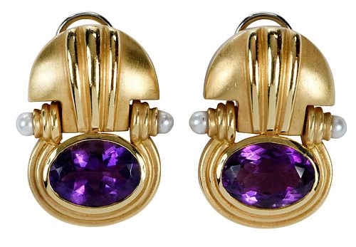 ORLANDA OLSEN 18KT. GEMSTONE