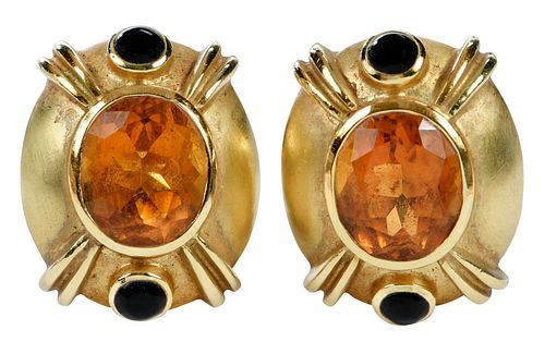 ORLANDA OLSEN 18KT. GEMSTONE