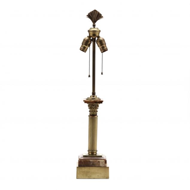 ORMOLU CORINTHIAN TABLE LAMP