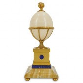 ORMOLU & MARBLE MOUNTED LARGE