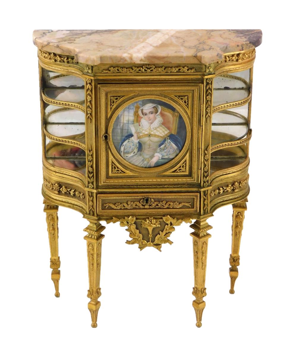 +ORMOLU MARBLE TOP