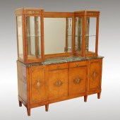 ORMOLU MOUNTED BIRD'S EYE MAPL