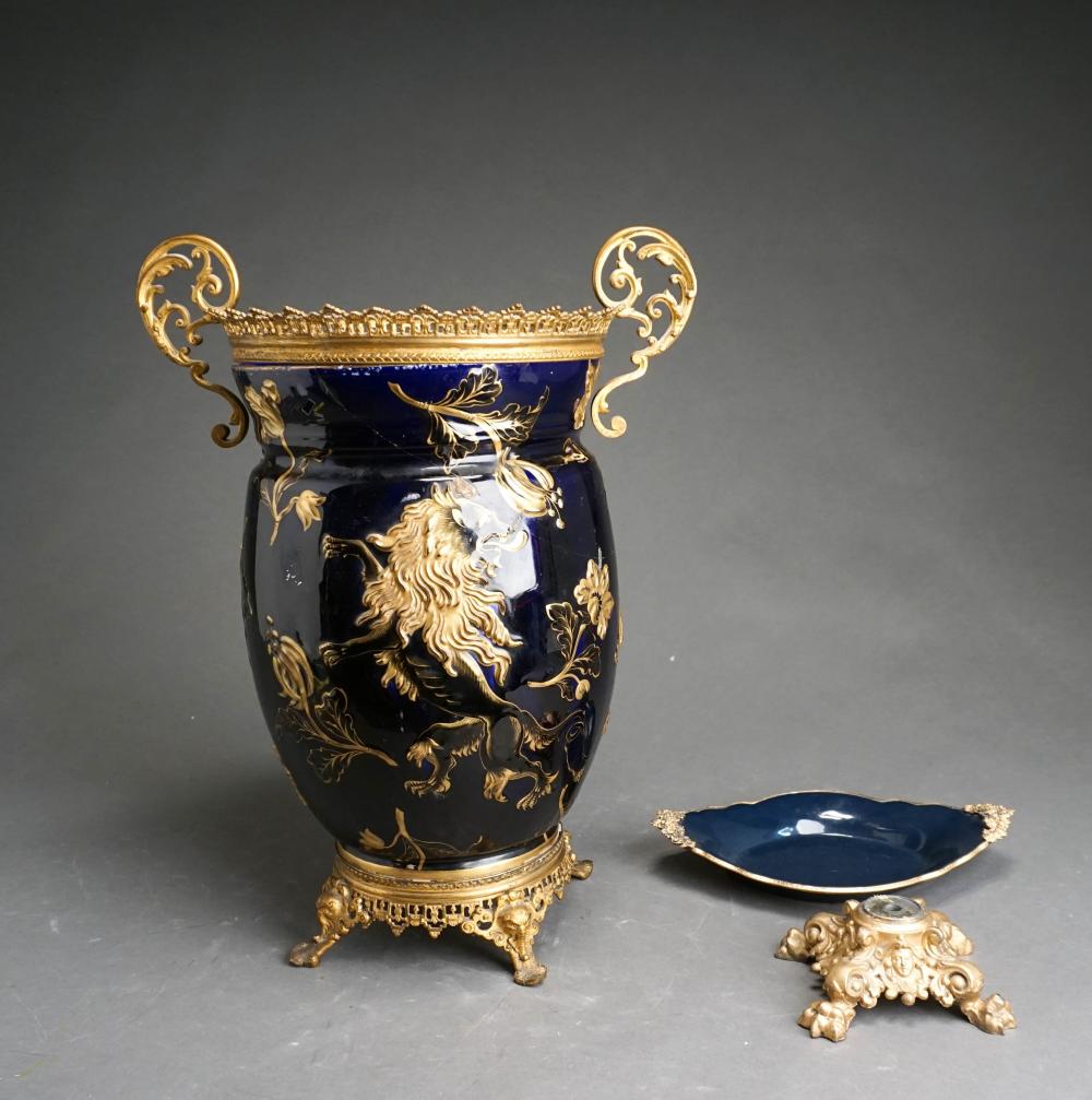 ORMOLU MOUNTED LUNEVILLE-TYPE