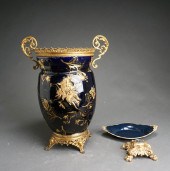 ORMOLU MOUNTED LUNEVILLE-TYPE