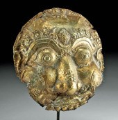 ORNATE 8TH C. JAVANESE GOLD LE