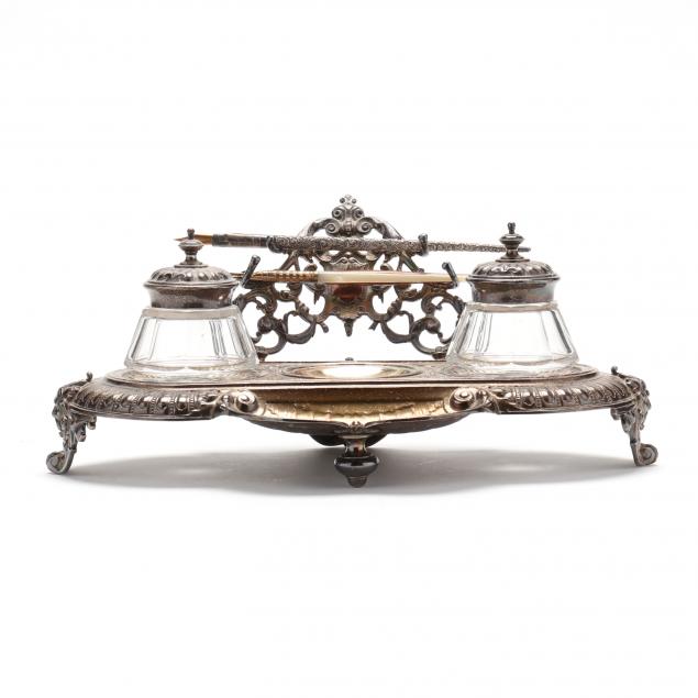 ORNATE ANTIQUE GERMAN SILVERPLATE