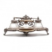 ORNATE ANTIQUE GERMAN SILVERPL