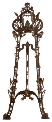 ORNATE BRASS PICTURE FRAME STA
