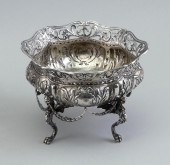 ORNATE CONTINENTAL SILVER FOOT