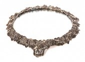 ORNATE EARLY NICKEL SILVER PLA