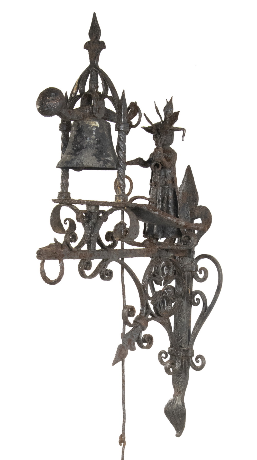 ORNATE EUROPEAN WROUGHT IRON
