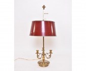Ornate French brass bouillot l