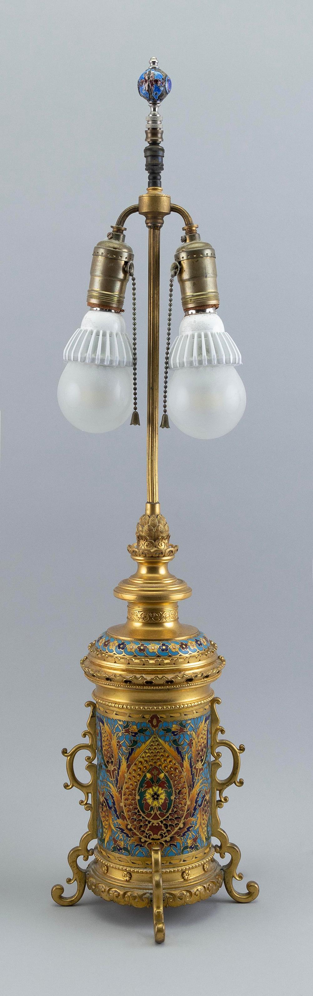 ORNATE FRENCH CLOISONNÉ ENAMEL