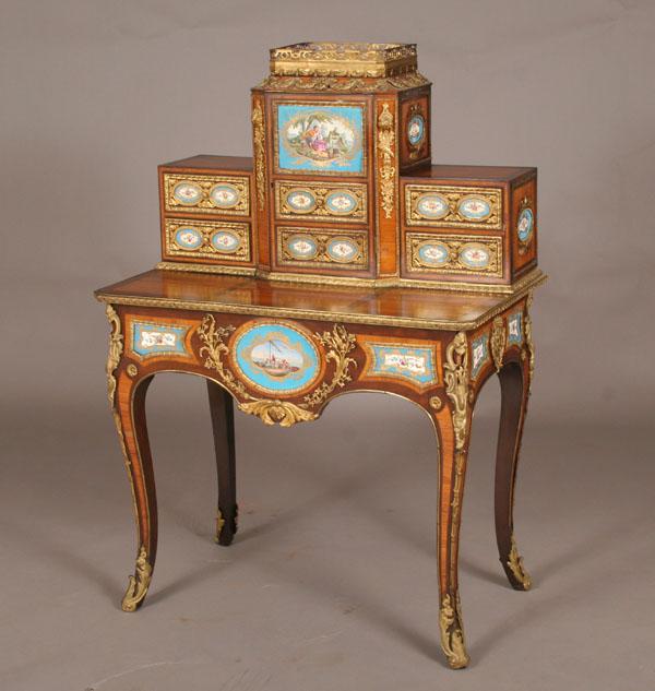 Ornate French influenced writing