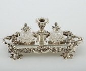 ORNATE FRENCH SILVER PLATE AND