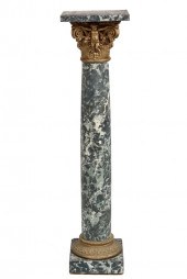 ORNATE MARBLE PLINTH - Roman S