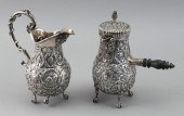 ORNATE REPOUSSE SILVER CHOCOLA