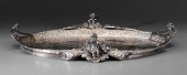 Ornate Silver-Plate Tray Middl