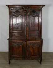 ORNATELY CARVED CONTINENTAL CA