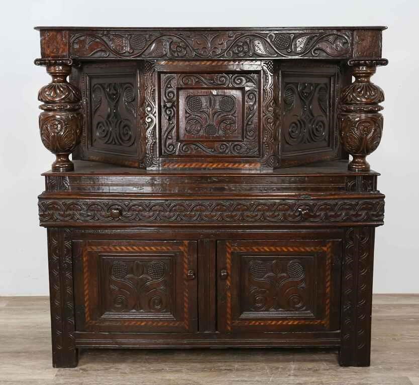 ORNATELY CARVED JACOBEAN REVIVAL